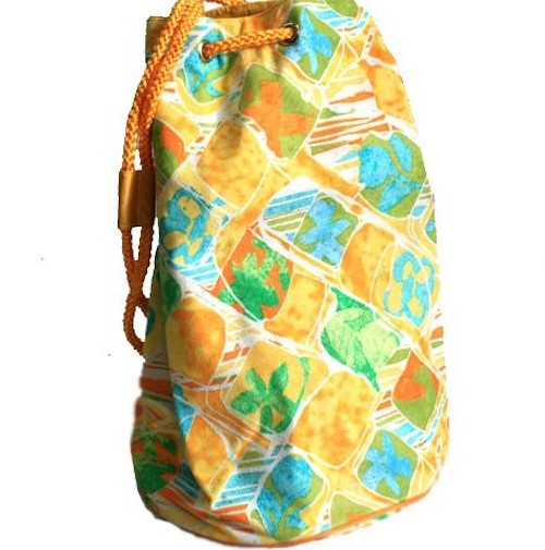 Cotton Printed Beach Handbag